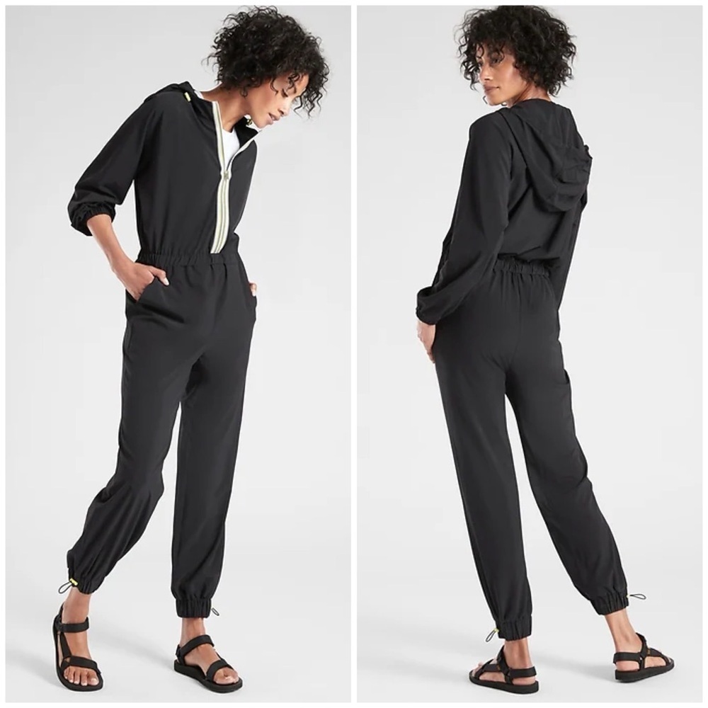 Athleta Dipsea Romper in Black Size 6